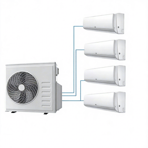 เครื่องปรับอากาศแบบแยกส่วนหลายโซน 12.5-16 กิโลวัตต์ |   ระบบ VRF 220V 50Hz ใช้สารทำความเย็น R410A ประหยัดพลังงาน COP 3.9 ควบคุมผ่านแอปพลิเคชัน  ยูนิตภายนอกอาคาร รองรับการใช้งานแบบหลายโซน - Product Image 1