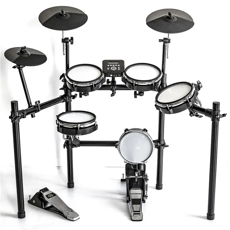 Feel-Set Yamahas DTX10K-M Electronic Drum Kit mit Wood-Shell Mesh Pads und DTX-PROX Drum