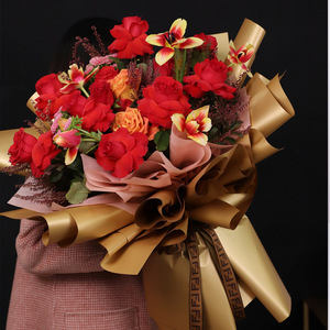 Báo hoa sương mù bánh mì bò giấy tại chỗ bán buôn Valentine của ngày hoa gói giấy - Product Image 4