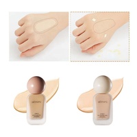 Créez votre propre fond de teint liquide OEM de haute qualité Fond de teint mat et longue durée Full Cover, marque privée, imperméable à l'eau