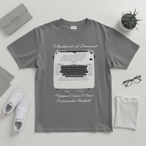 เสื้อยืดลำลองผู้ชายคุณภาพสูง สไตล์สตรีทแวร์ ผ้าฝ้าย 100% พิมพ์ลายกราฟิกตามสั่ง ระบายอากาศได้ดี แขนสั้น แฟชั่น - Product Image 5