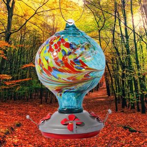 Verbeterde Kolibrievoeder Voor Glazen Vogeldrinkers En Feeders Buitenshuis Met Hangende Haakmierengracht En Borstel - Product Image 2