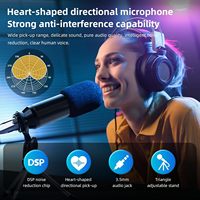 Carte son SYONG Gaming Voiceovers Live XLR 48V, mixeur audio pour streaming en direct, enregistrement en studio, karaoké, chant, diffusion