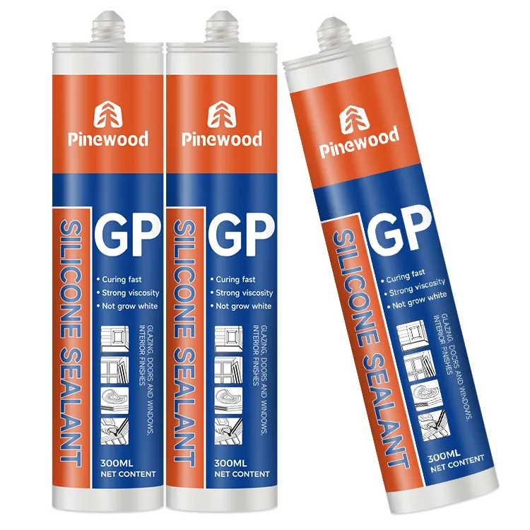 Glass Paste Acetic Silicone Adhesives & Sealants High Quality Silicone Sealant Rubber Silicone Sealant