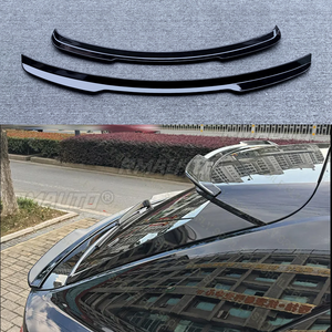 Alerón Trasero para Techo de Audi Q8 S-Line 2019+, Alerón Trasero de Plástico ABS en Negro Brillante, Alerón Universal para Maletero - Product Image 4