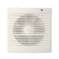 Kipas Pembuangan Udara Kecil Ventilasi Diam, Kipas Pembuangan Kamar Mandi Aliran Aksial 4 5 6 Inci Kustom