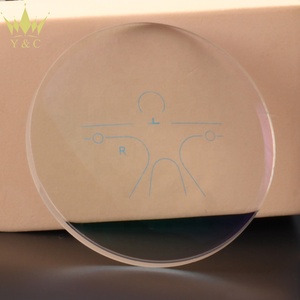 Hmc 1.56 <strong>Lens</strong> Cut Progressive Optical <strong>Lens</strong> High Quality UV420 1.56 Blue Resin 40 Grade a Sunglasses with Clear <strong>Lens</strong> UV 420 2C - Product Image 6