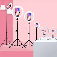 Yeni 10 inç Aros de luz para selfies için dim uzaktan anillo de luz led makyaj tik tok facebook fotoğraf
