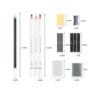 Xin Bowen Chuyên Nghiệp Phác Thảo Bút Chì 43Pcs Vẽ Bút Chì Kit Phác Thảo Than Bút Chì Mài Phác Thảo Pad Với Túi Màu Đen - Product Image 5