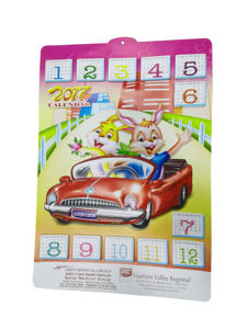 <span class=keywords><strong>Calendrier</strong></span> mural en PVC 3D gaufré personnalisé de haute qualité 2026 – Impression en gros pour la décoration de la maison, du bureau et de l'école - Product Image 3