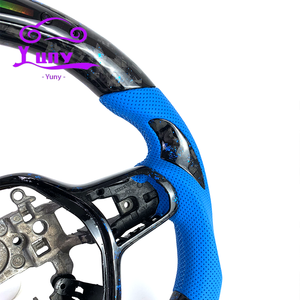 Volante de Coche de Diseño de Carreras de Fibra de Carbono Forjado Real Personalizado para Civic Fk8 Fk7 Tipo R Si Acura de 11.ª Generación - Product Image 5