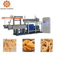 Machine automatique d'extrudeuse de protéine de soja pour le soja et les machines de traitement de produit de haricot de transformation de viande