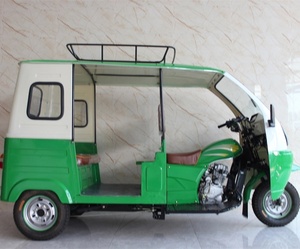 Triciclo de Pasajeros de Carrocería Abierta con Motor de 175cc Refrigerado por Aire en Venta - Product Image 3