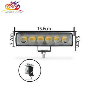 Nhà máy 6 ống kính <span class=keywords><strong>LED</strong></span> sương mù ánh sáng cho xe máy đầy màu sắc trắng Vàng Flash RGB tại chỗ sương mù lái xe ánh sáng - Product Image 6