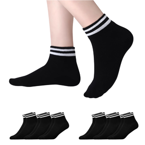 Custom Unisex Ankle <b>Socks</b> Athletic Crew <b>Socks</b> Breathable Cotton Blend Sports Gym Casual <b>Socks</b> Manufacturer Wholesale OEM ODM - Product Image 1