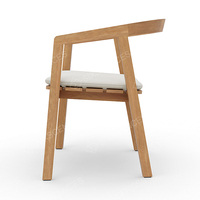 Nouveauté Ensemble de salle à manger de style moderne Table et chaises en bois massif pour restaurant Ensembles de meubles en bois personnalisés