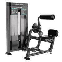 Machine de musculation professionnelle réglable pour exercices dorsaux, Pétales de Delt/Triceps, modèle E-697 en acier pour salle de sport