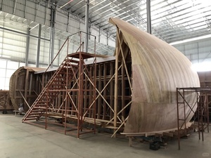 Structure irrégulière personnalisée en acier et en bois cabine préfabriquée maison conteneur plat pour Eco Resorts/parcs nationaux - Product Image 4