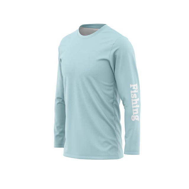 Men's Fishing Shirts Long Sleeve UPF50+ Moisture Wicking Fishing Wear Lightweight Matt Performance Soft Fabric