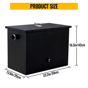 Acier inoxydable <span class=keywords><strong>sous</strong></span> évier Restaurant piège à <span class=keywords><strong>graisse</strong></span> séparateur <span class=keywords><strong>de</strong></span> <span class=keywords><strong>graisse</strong></span> écumoire d'huile automatique et piège à <span class=keywords><strong>graisse</strong></span> - Product Image 2