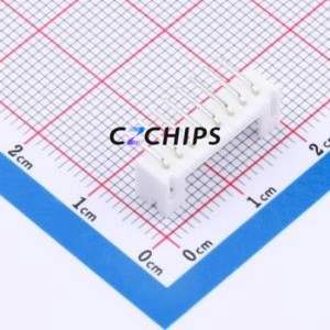 W2001100-8PW2113 Wire-to-Board Pin Header Bent Lead Through Hole,P=2mm Connector 1x8P 2mm Right Angle Insert PH - Product Image 2