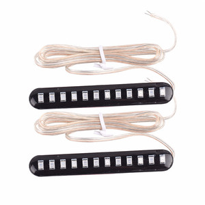 ไฟเลี้ยวแบบไดนามิกสำหรับมอเตอร์ไซค์ ADT 12LED 12V-14V สีเหลือง ไฟเลี้ยวแบบไหลต่อเนื่อง กันน้ำ IP67 - Product Image 4