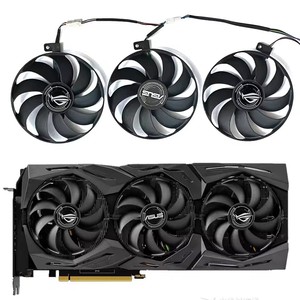 Pour ASUS ROG-STRIX-RTX 2080, 2080Ti, 2080S, 2070S GAMING carte graphique <span class=keywords><strong>ko</strong></span> T129215 SU FDC10H12S9-C RTX 2080 <span class=keywords><strong>Ti</strong></span> GPU Fan - Product Image 1