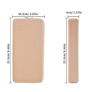 Sac de rangement pour pinceaux de maquillage en silicone écologique, fabriqué sur mesure en usine, pour les voyages et les activités de plein air, avec fermeture éclair, imperméable - Product Image 2