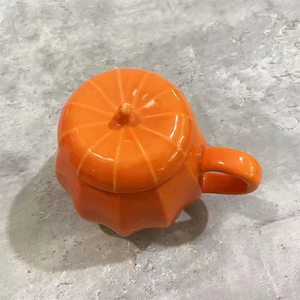 Mug en céramique citrouille d'Halloween 360ML – Cadeau fantaisie pour fête à thème Halloween et festival de la récolte d'automne - Product Image 5