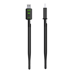 Adaptador <span class=keywords><strong>WiFi</strong></span> USB de 300Mbps, Tarjeta de Red Inalámbrica con <span class=keywords><strong>Antena</strong></span> de Alta Ganancia de 5dBi para <span class=keywords><strong>PC</strong></span> de Escritorio y Portátil - Product Image 2