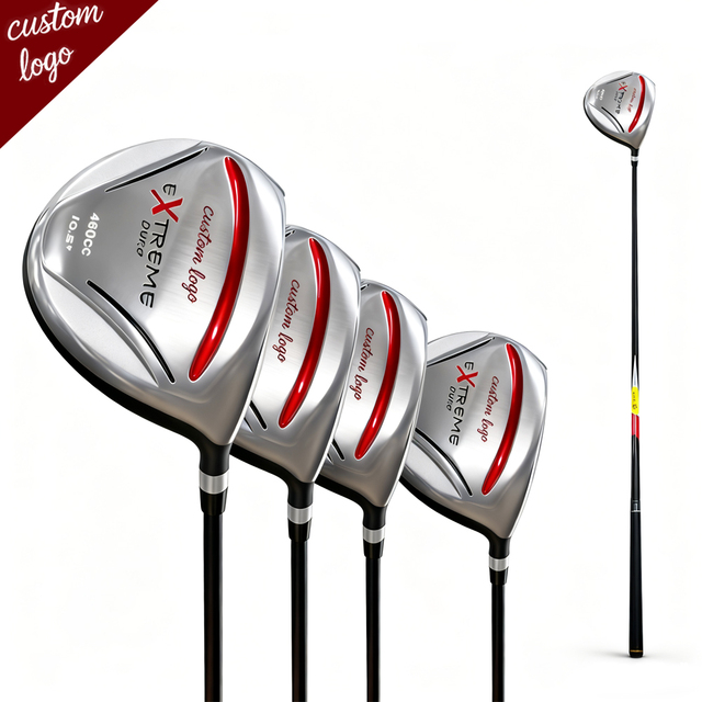OEM Custom Men's Golf Driver 460CC 10.5 Loft Right Handed Aluminum Alloy Head Graphite Shaft R Flex Rubber Grip with Headcover