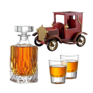 אוסף של 700 מ "ל בצורת מכונית שקופה גבוהה בצורת מכונית - Product Image 3