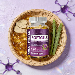 Cápsulas de Cardo Mariano de Marca Privada OEM/ODM, 120 Cápsulas para Mujeres y Hombres, Limpieza del Hígado, Desintoxicación, Reparación Celular - Product Image 6