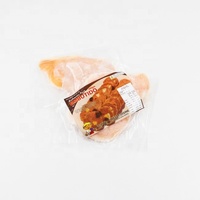 Étiquettes autocollantes personnalisées en vinyle imperméable pour viande et aliments congelés, rouleaux d'étiquettes synthétiques en PP, étiquettes en papier auto-adhésives pour emballages congelés