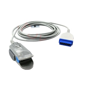 Pince médicale de doigt adulte de sonde de capteur de SPO2 compatible pour <span class=keywords><strong>GE</strong></span> Marquette - Product Image 1