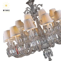 Lustre en cristal de luxe de style français, lampe suspendue décorative à LED, installation au plafond, maison, villa, maison, approvisionnement ODM