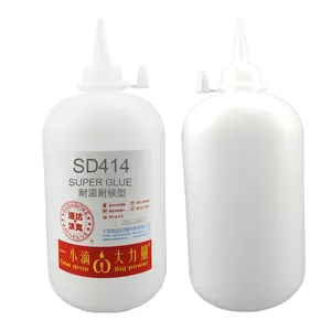 รุ่น SD414 Cyanoacrylate กาว/กาวซุปเปอร์/พันธะพลาสติก CA 500กรัม