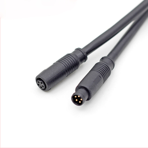电动12V电源IP65迷你M10 M8 M6 M5 IP67电缆IP68 7 6 5 3 4 2针线防水连接器电缆 - Product Image 2