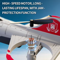 KY103 Avión de Control Remoto con Rotación de 360°, Aterrizaje con una Sola Tecla, Vuelo Estacionario, Mini Aeronave Ultraligera, Modelo de Dron RC
