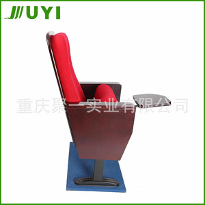 Silla de Auditorio Tapizada con Reposabrazos para Escuelas, Teatros, Iglesias y Uso Comercial - Product Image 3