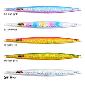 เหยื่อจิ๊กโลหะสำหรับตก<span class=keywords><strong>ปลา</strong></span>ทะเลน้ำลึก 110 กรัม-320 กรัม แบบเหยื่อจมน้ำเร็ว สำหรับการตีไกล ใช้ตกปลาทะเลและปลากะพง - Product Image 3