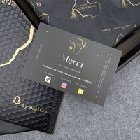 Cartes de remerciement d'affaires en papier coloré de haute qualité Impression de cartes en papier personnalisées