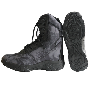 TSB103-<span class=keywords><strong>botas</strong></span> de trabajo de camuflaje para exteriores, <span class=keywords><strong>botas</strong></span> de combate táctico con patrón de pitón - Product Image 2