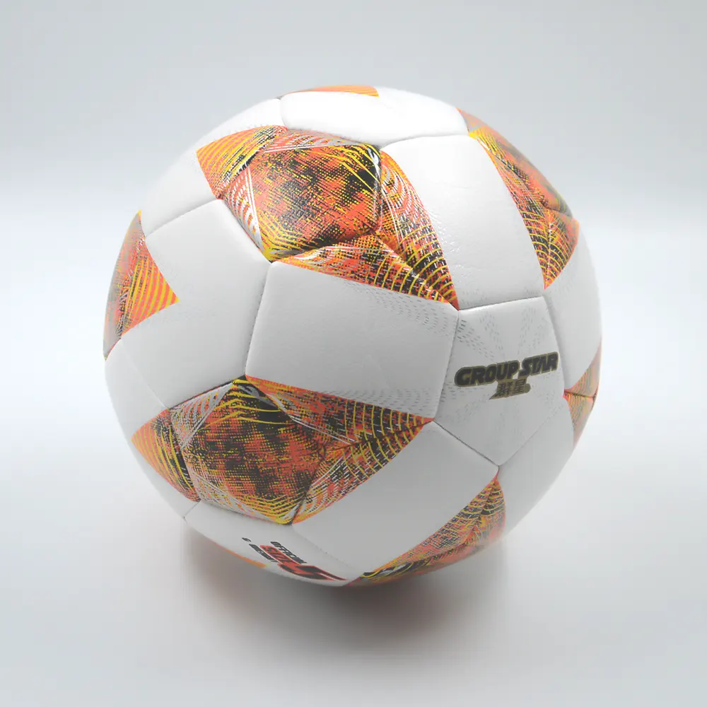 Balón de fútbol profesional personalizado, equipo de partidos estándar, costura a mano, entrenamiento, personalizado