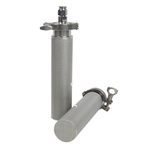 Huahang Fabricant Haute Précision De Filtration En Plastique Poreux Polyéthylène Pe Filtre En Titane Cartouche Frittée - Product Image 1