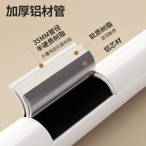 Barres d'appui You Liang en alliage d'aluminium antidérapantes, capacité de charge de 300 Jin, pour la sécurité des éviers et toilettes de salle de bain - Product Image 2