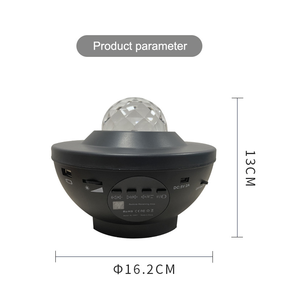 Projecteur de lumière nocturne LED étoile spatiale romantique 3D intelligent de Noël avec musique BT et télécommande pour enfants - Product Image 2
