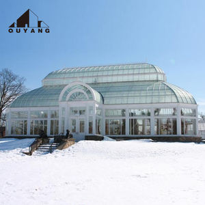 مساحة مخصصة 20*20 * H مع مساحة كبيرة للأماكن الخارجية للدفيئة جناح معدني للحديقة شرفة حديقة من الحديد المطاوع غرفة شمس لحفلات الزفاف - Product Image 4