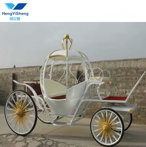 Chariot de <span class=keywords><strong>Cendrillon</strong></span> à prix d'usine pour mariage/extérieur, calèche à cheval/chariot à cheval abordable - Product Image 6