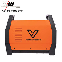 VECTOR AC DC 350A 380V 6 en 1 Machine à souder MMA, soudeuses triphasées avec écran LED TIG350P
